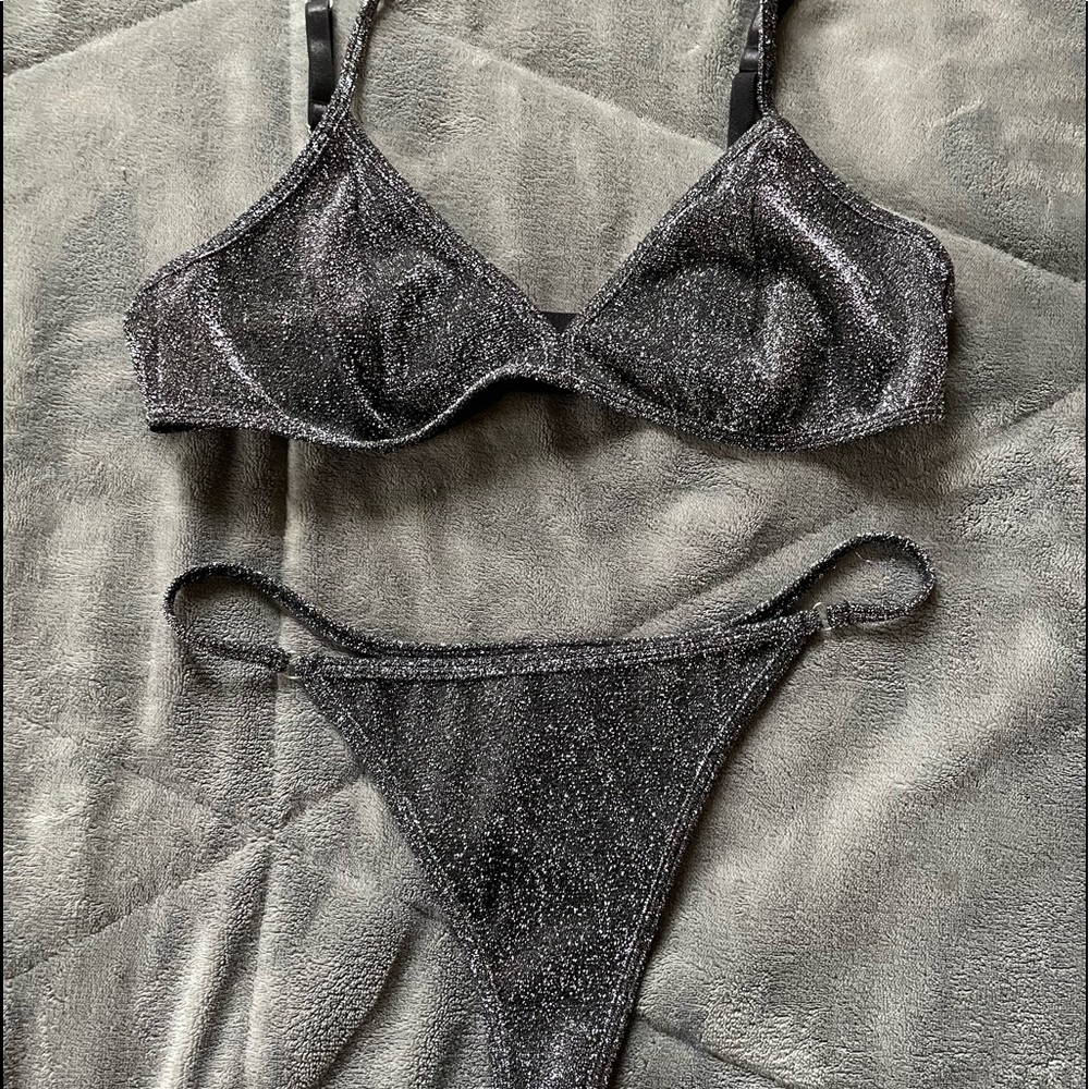 Sparkly lingerie set